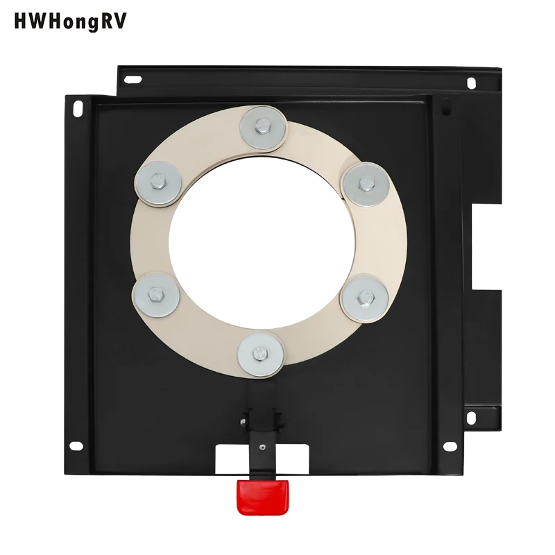 HWHONGRV Base giratória manual para carro de negócios VW T5 T6 console giratório do motorista/lado do passageiro para assentos originais