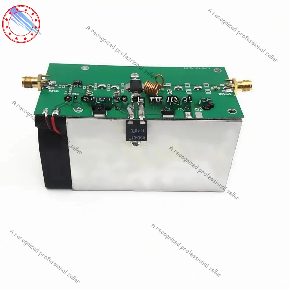 

High quality 433MHz 25W RF uhf Radio Power Amplifier AMP DMR with heatsink