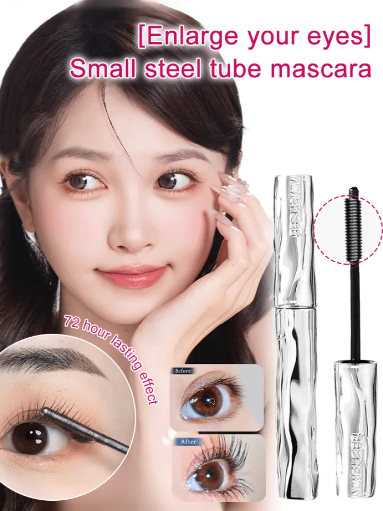 Rímel enraizado de definição de longa duração, fibra de volume, mianshizhi, primer para cílios, à prova d'água, ondulação, sem manchas, maquiagem para os olhos