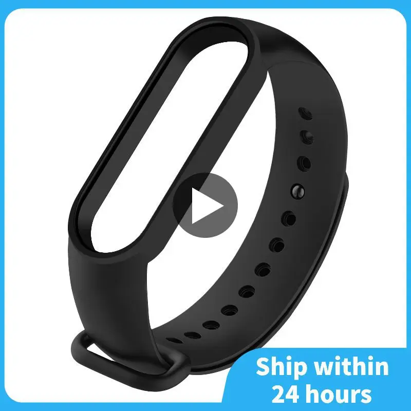 Silicone Watch band For MI band 5 Wrist Straps Wristband Best Replacement Accessory Smart Watch Replacement Strap