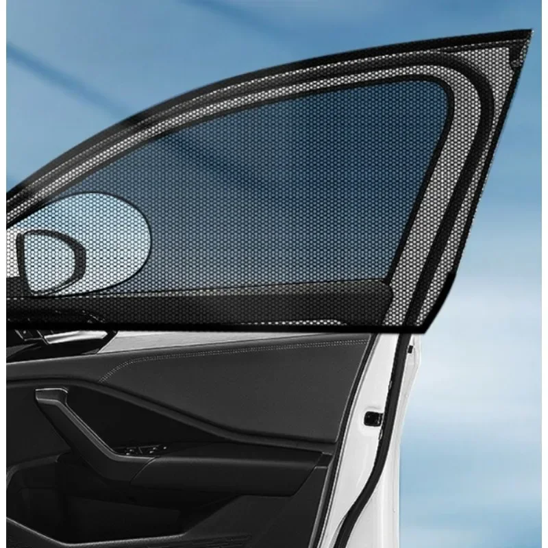 Auto Vorhang Blackout neue neue Auto Reiß verschluss Anti-Moskito-Vorhang Sommer Sonne Vorhang Seiten fenster Mesh durch