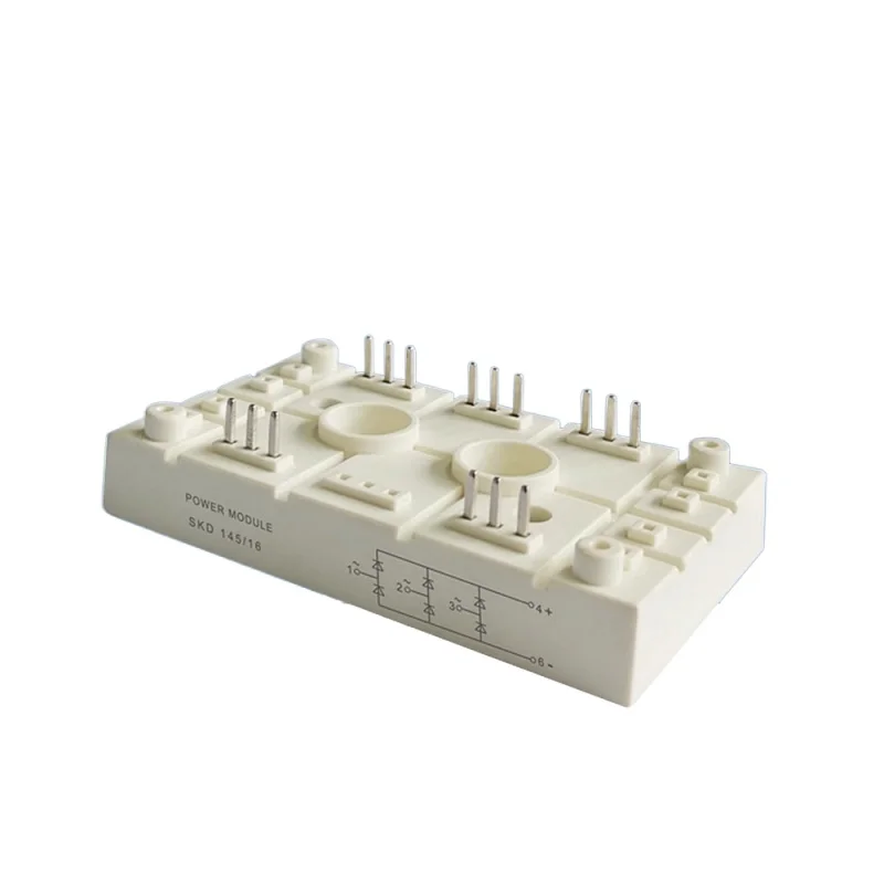 SKD33/16  SKD53/16   SKD83/16   SKD115/16 SKD115/18    SKD145/16 SKD145/18   Three-phase rectifier bridge semiconductor module