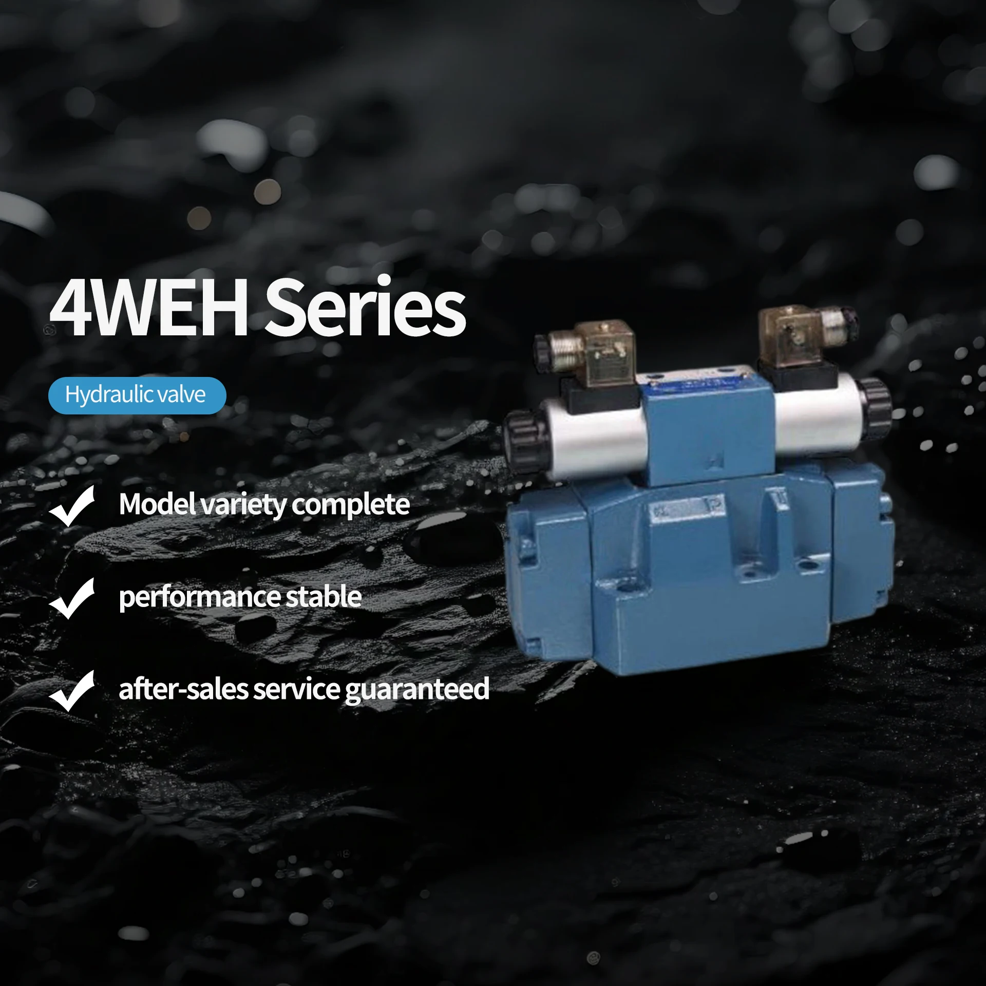 4WEH Series Hydraulic Pilot Operated Relief Cartridge Type Valve With 350 Bar Max Pressure And 1100L/min Flow Capacity