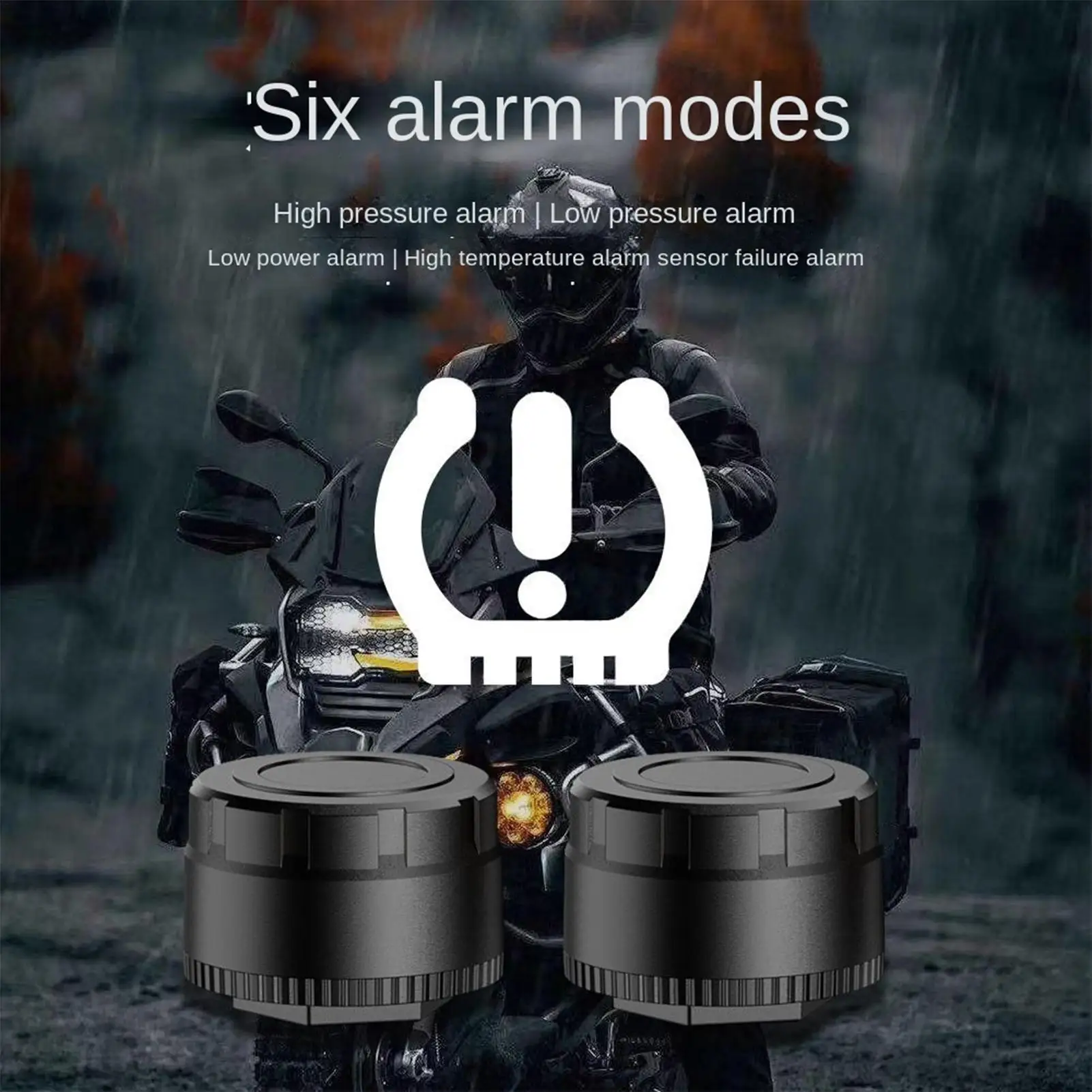 Accurate Tire Pressure Gauge Wireless Real Time Wheel Sensor System Cordless Tire Pressure Gauge For Home Garage Workshop
