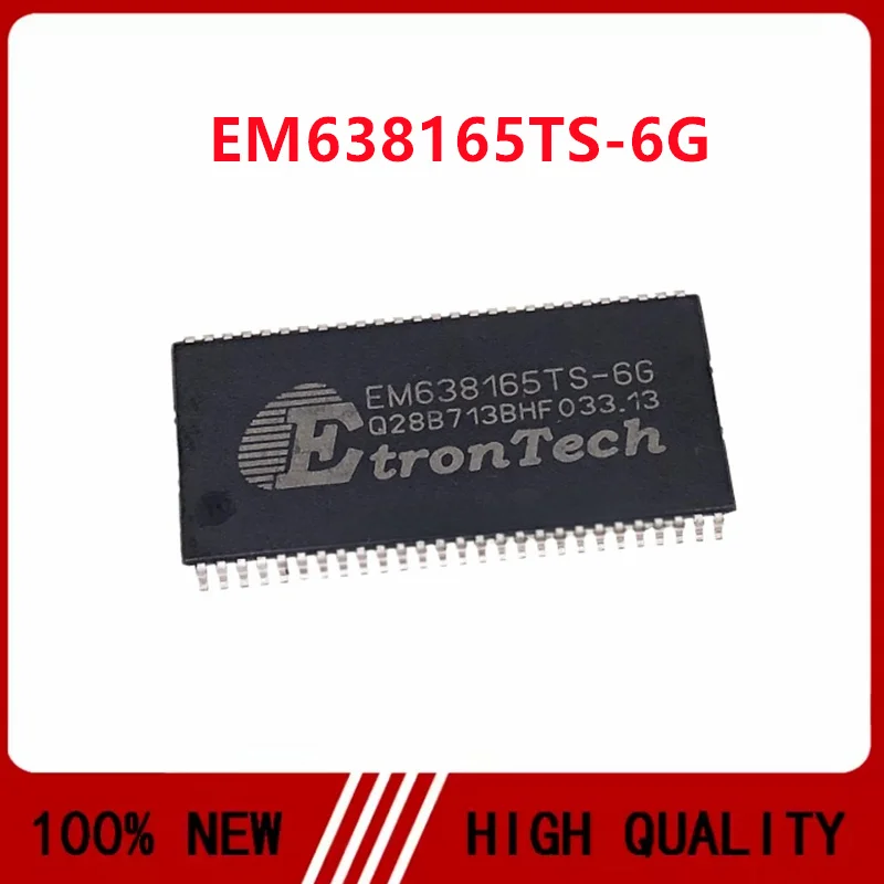 10PCS/LOT EM639165TS-6G EM638165TS-6G EM636165TS-7G TSOP54 Integrated circuit IC chip
