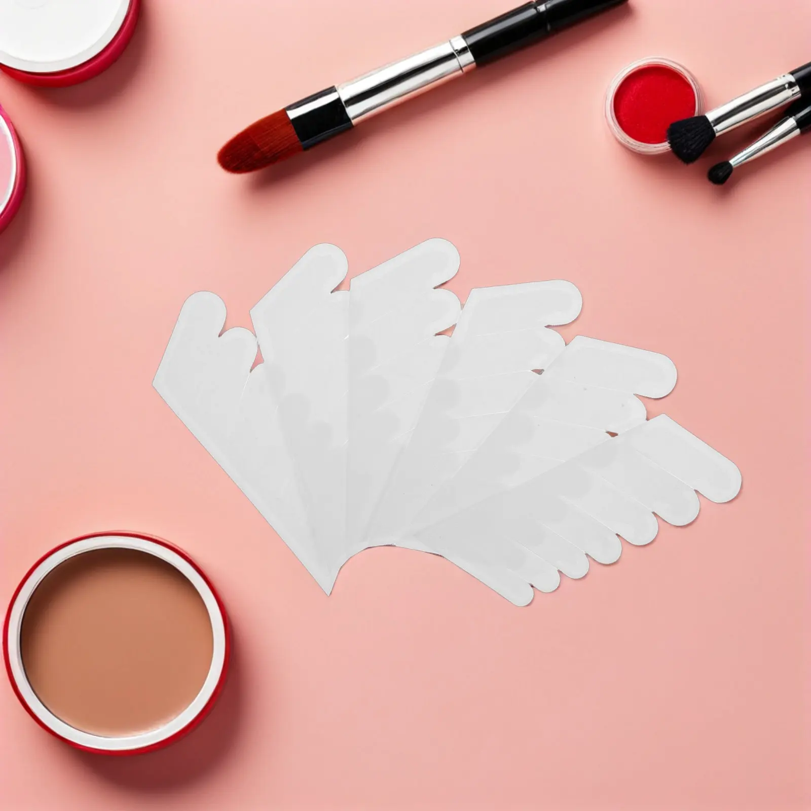 18Pcs Adhesive Silk Nail Wrap Repair Strips for Damaged Nails Reinforce Protector Sticker Sensitive Skin Friendly Nail Art Patch