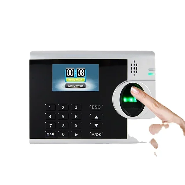 

WEBServer Cloud Software Optional RFID Card Biometric Measurement Device Fingerprint Time Recording Terminal