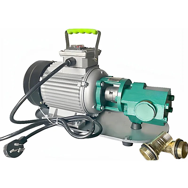 Portable 220V Hand Pump WCB-30/50/75/100 Gear Oil Pump High Temperature Electric Oil Pump