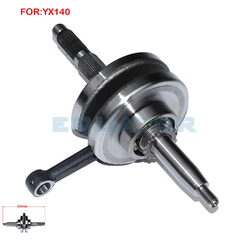 Motorcycle parts YX140 140CC CYLINDER CRANKSHAFT FOR yinxiang 140 DIRT PIT BIUKE MINI BIKE MOTORCROSS