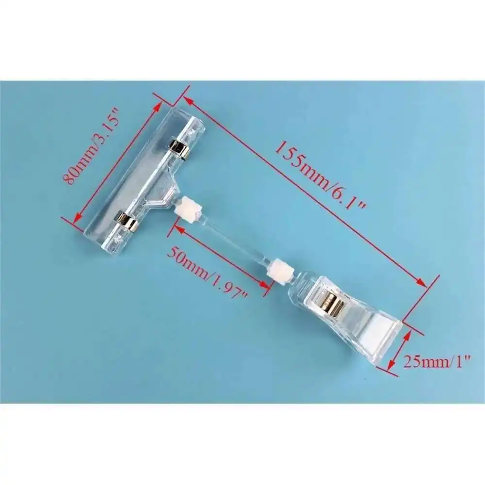 Middle Size Pop Advertising Price Tag Clip Label Holder Spring Name Card Clip Sign Holder Name Card Memo Note Picture Photo Clip