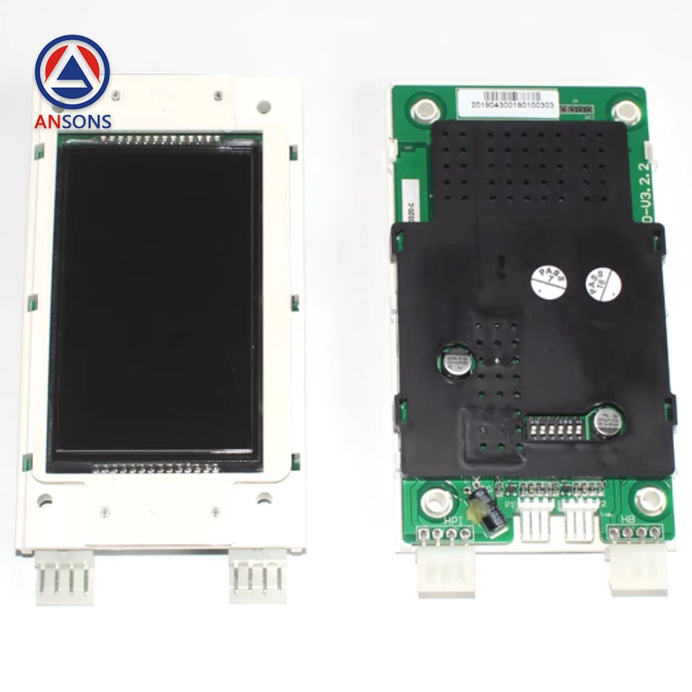 Imagem -02 - Ansons Elevador Display Board Lmbs430-v3.2.2 Stn430 Xizi Otis Lcd Pcb Lop Cristal Líquido Peças Sobressalentes