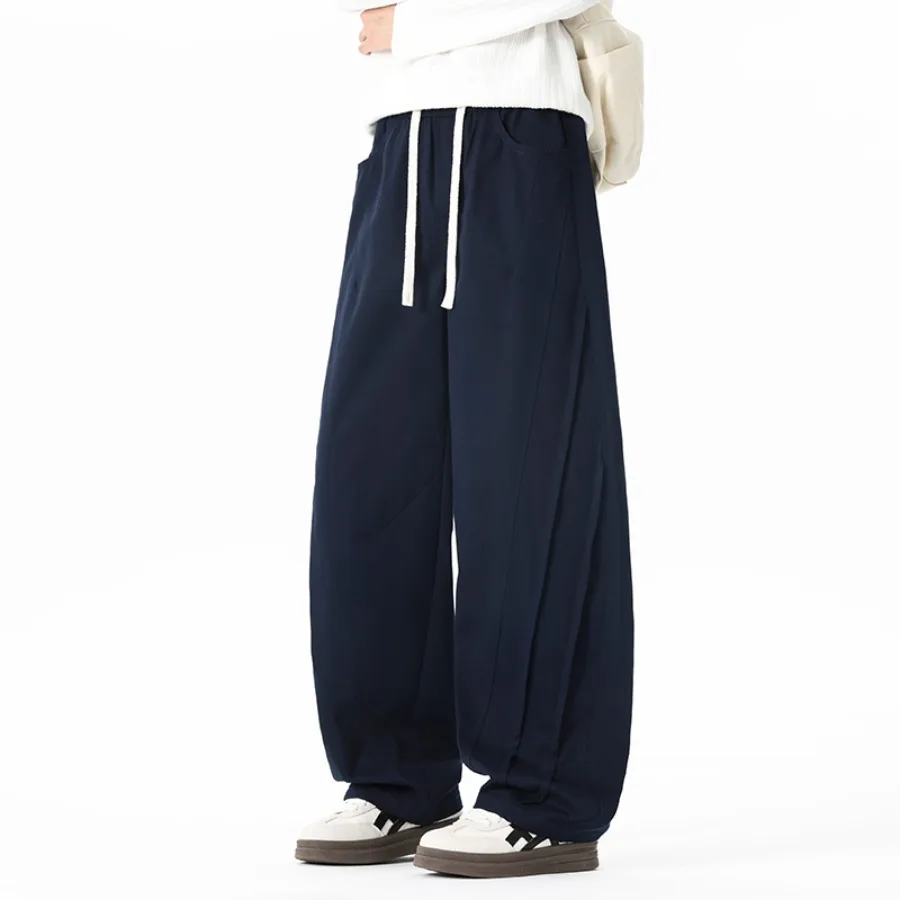 2026 New Fall/Winter Casual Loose Fit Korean Style Trendy Pants for Instagram Hip Hop Sport Baggy Pants