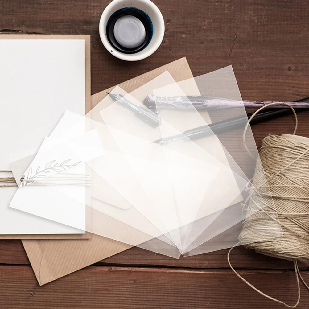 

150pcs Paper Money Sleeves Clear Plastic Currency Protector For Banknotes Stamps Water-Resistant Cash Organizer Envelopes