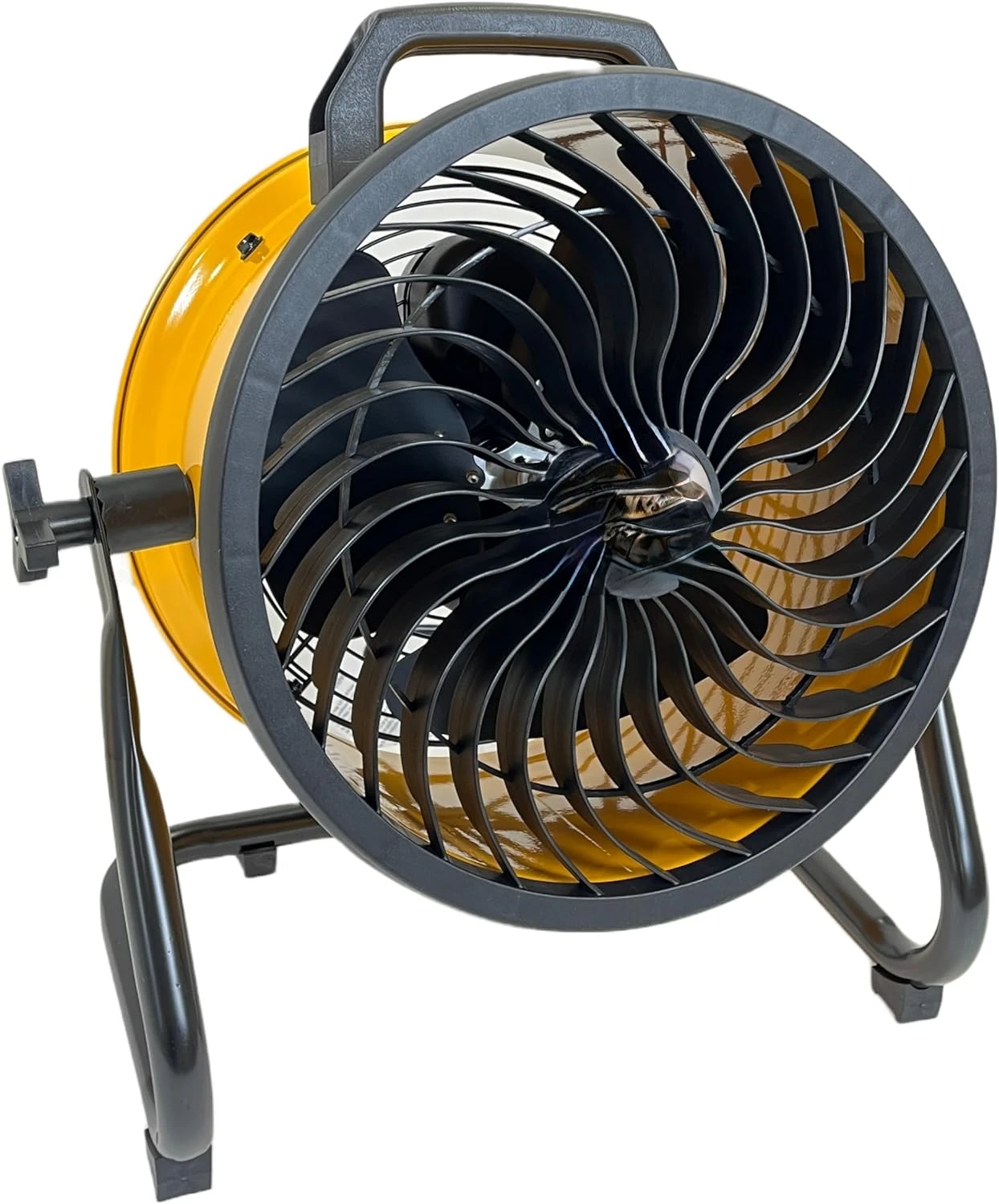 

12 in. Low Noise Turbo Fan 1200 CFM 3-Speed Air Circulator for Shop, Office, Greenhouse, and Warehouse