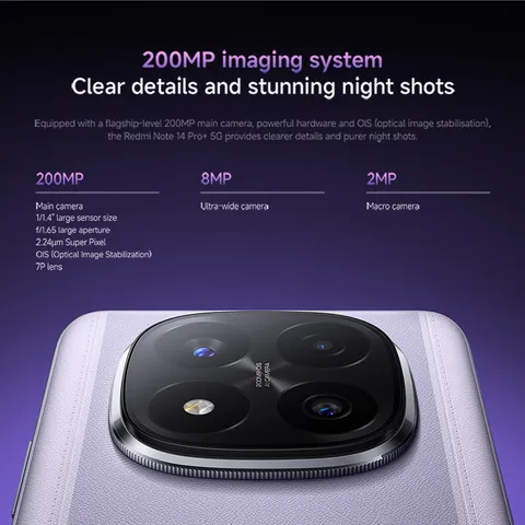 Смартфон Xiaomi Redmi Note 14 Pro+, 12ГБ ОЗУ, 256ГБ ПЗУ, глобальная версия — фото товара