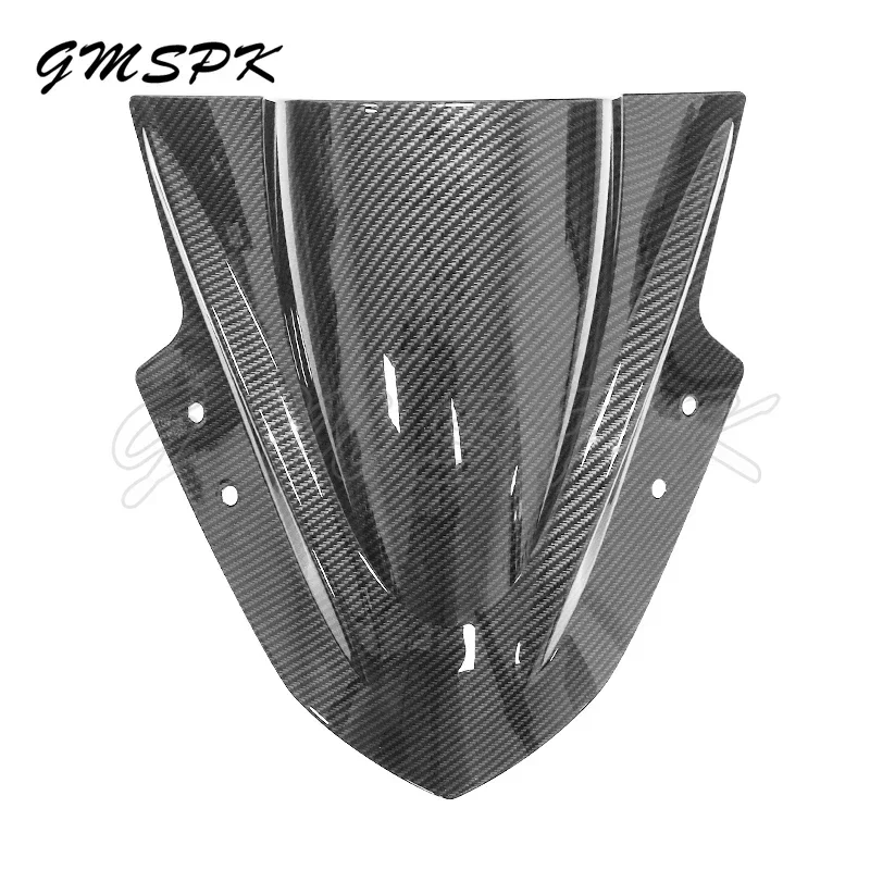 Motorcycle Parts Front Windscreen Windshield Fairing Carbon Fiber Pattern Fit for Kawasaki Ninja 300 EX300R EX300 2013-2017