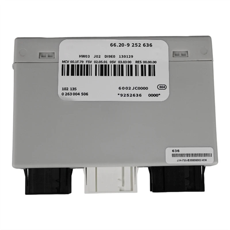 

Блок управления дистанцией парковки автомобиля PDC 66209252636 для BMW X1 E84 2008-2015, 3 вилки, модуль парковки высокой версии 66209 252 636