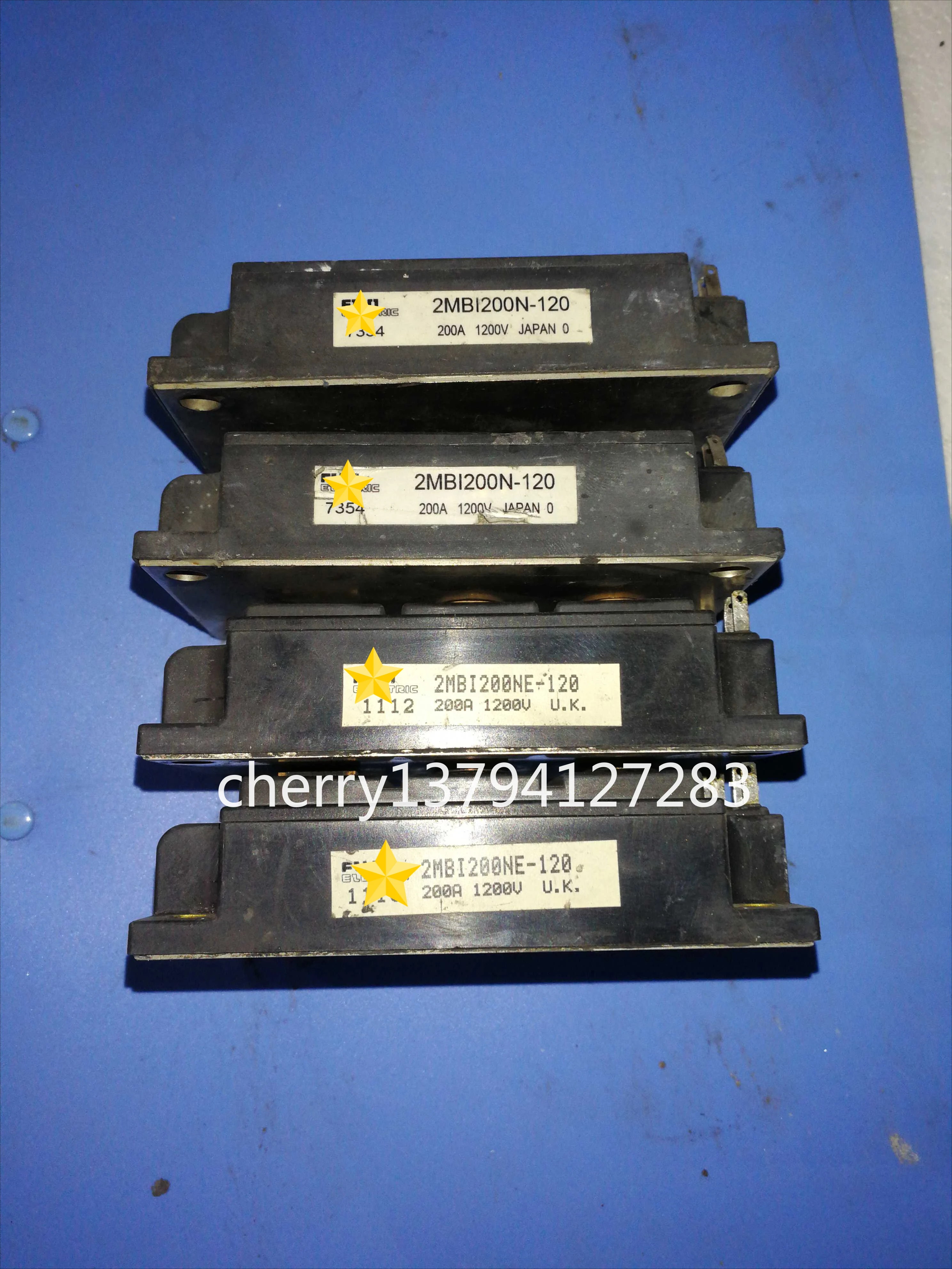 (1PCS)2MBI200UC-120 2MBI200N-120 2MBI200NE-120  used  the test pass