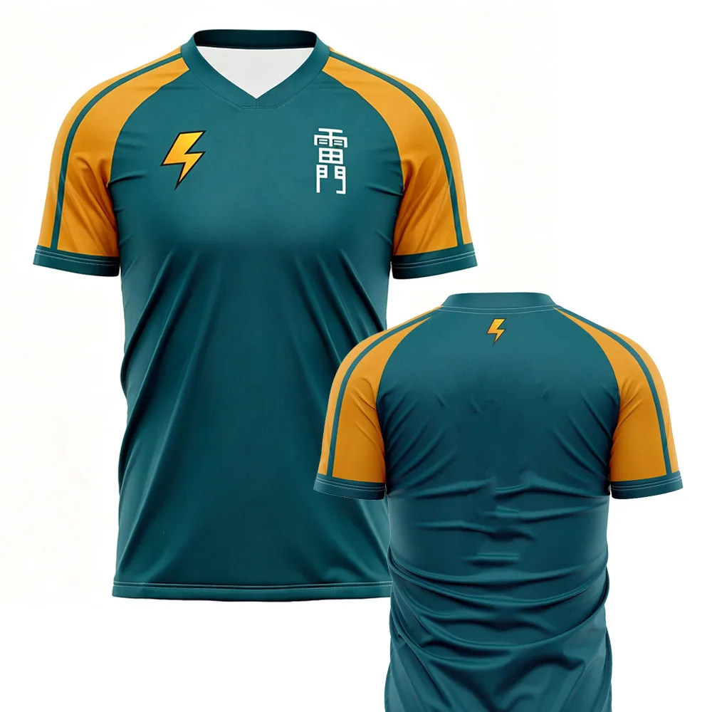 Number 1 9 10 Inazuma Eleven Football Tee Jersey O-neck Short Sleeve Loose Male T-shirt Fashion Unisex Streetwear  Graphic Merch