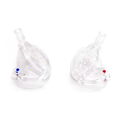 1 Pair DIY Repair Earphone Housing Shells For Shure SE535 High Quality Plastic Durable Replacement Transparent Case Cover