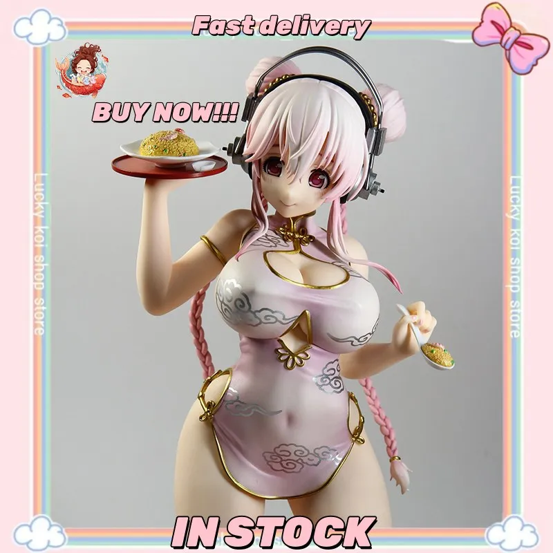 

IN STOCK SUPER SONICO THE ANIMATION Anime Figures SUPERSONICO Figures game 17cm sexy girl PVC Statue Model Gifts Custom Toy