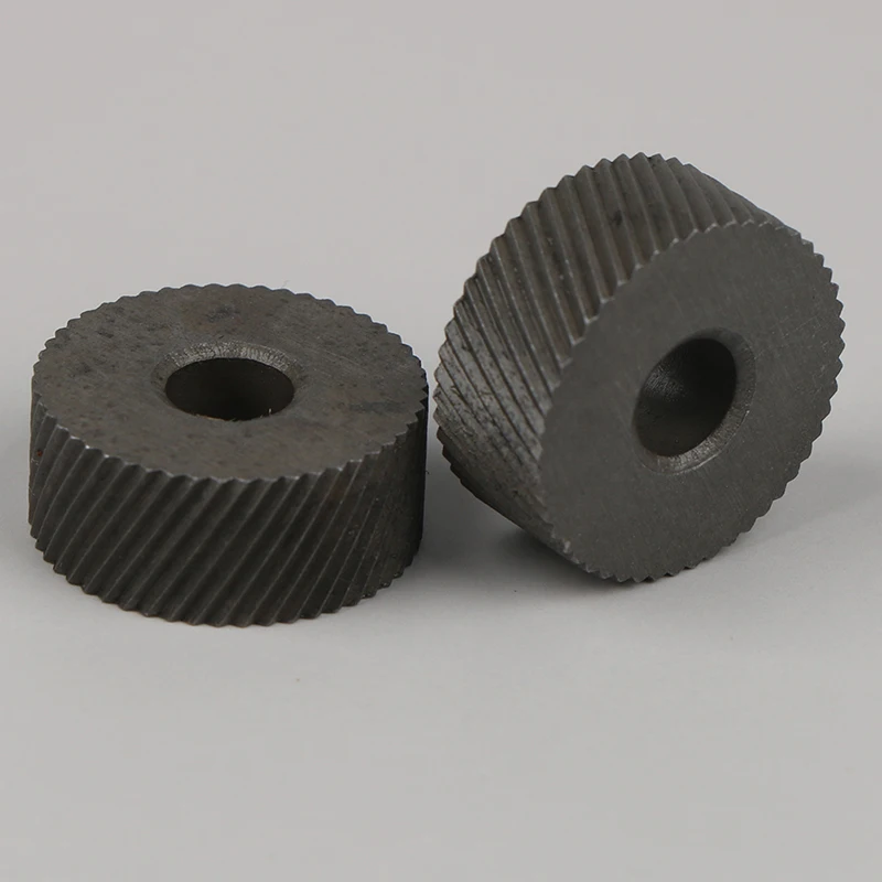 2PCS High Quality Anti Slip Diagonal Coarse 1.0 Reticulate Knurling Wheel For Metal Lathe