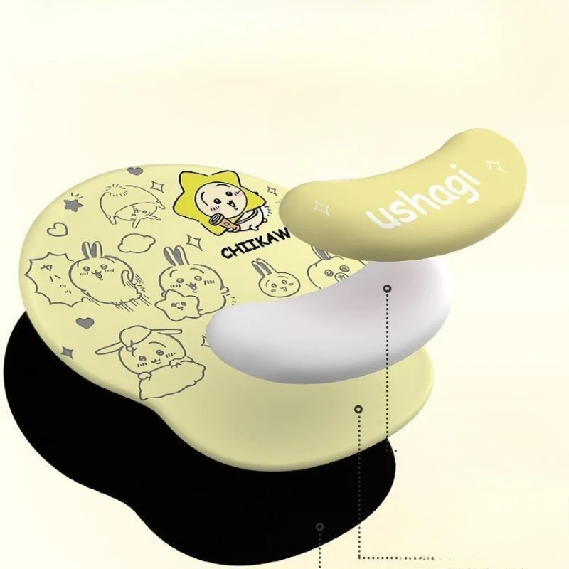 Anime Cartoon Kawaii Chiikawa New Mouse Pad Wristband Anti-slip Durable Practical Antifouling Wear-resistant Fine Workmanship