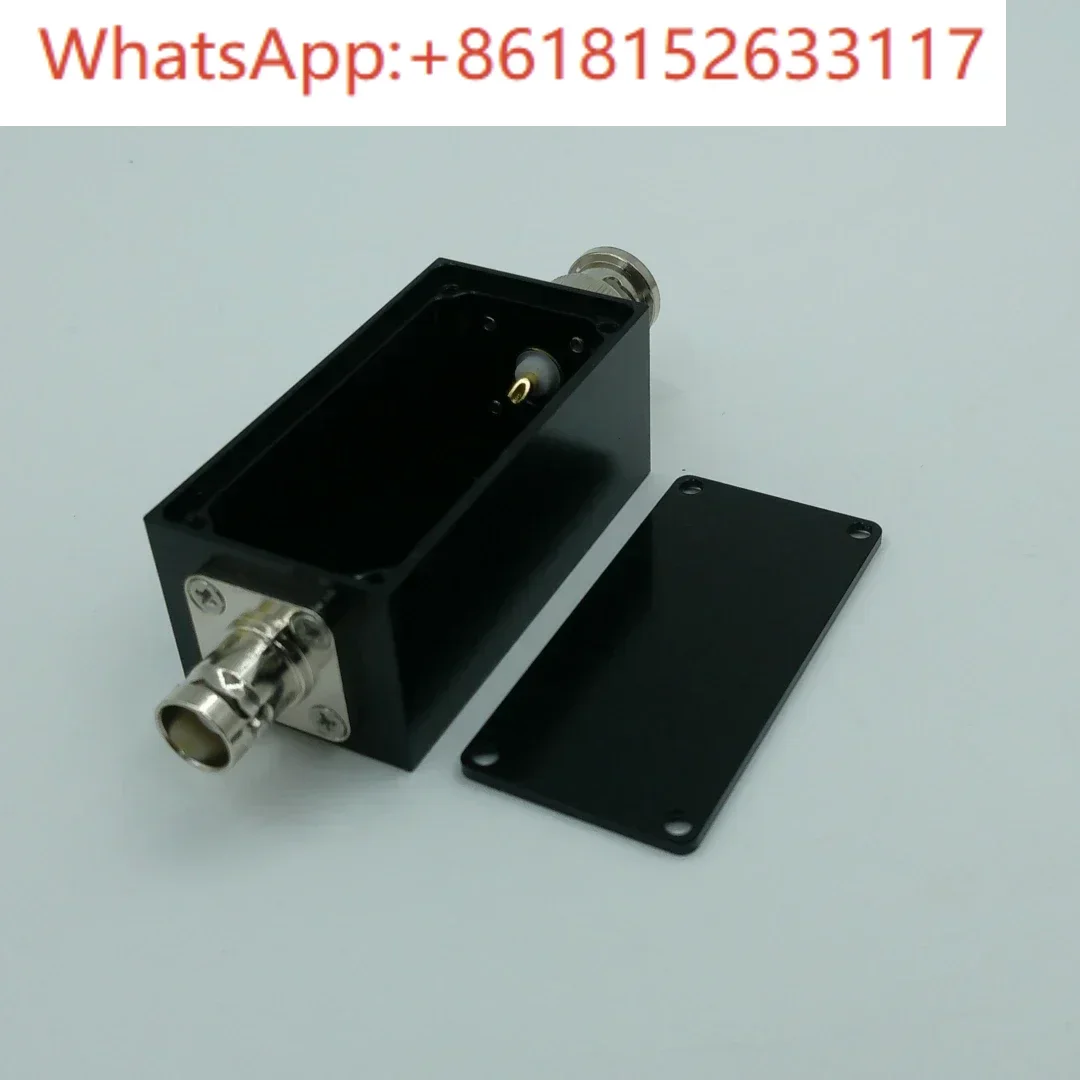 BNC غلاف من الألومنيوم صندوق التدريع طول 60 مللي متر ، العرض 30 مللي متر ، الارتفاع 25 مللي متر صندوق RF أنودة التدريع الكهرومغناطيسي #4