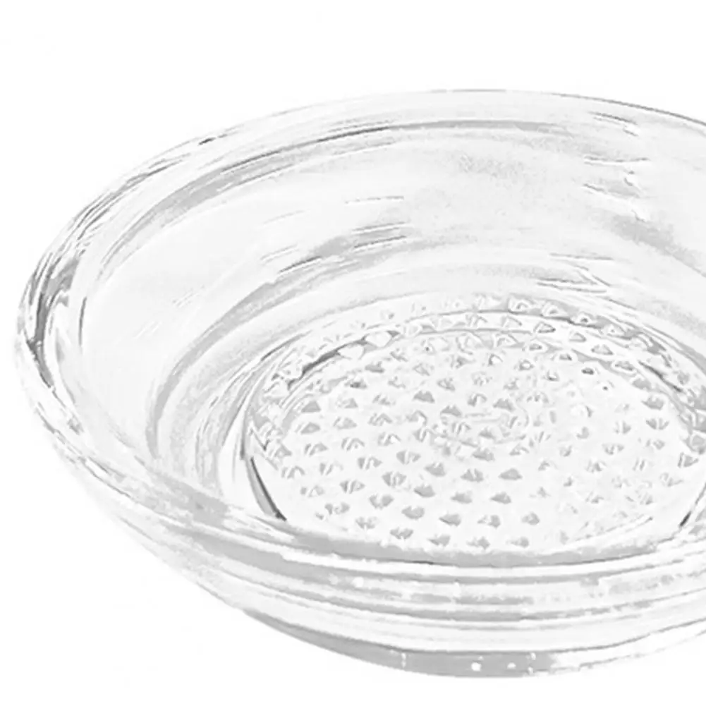Hand Grinder 2pcs Japanese Glass Grinder Condiment Dish 60ml with Grinding Bumps Mini Dip Bowls Toddler Fruit Graters for Baby
