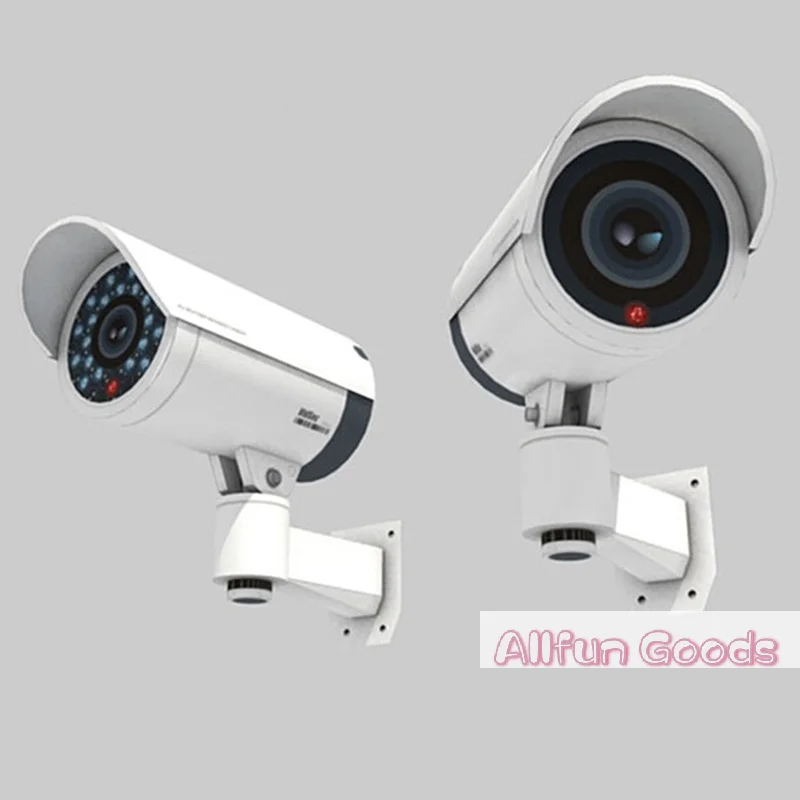 [TG835]1:1 Paper Model Fake Security Dummy Surveillance Camera Security Model Puzzles