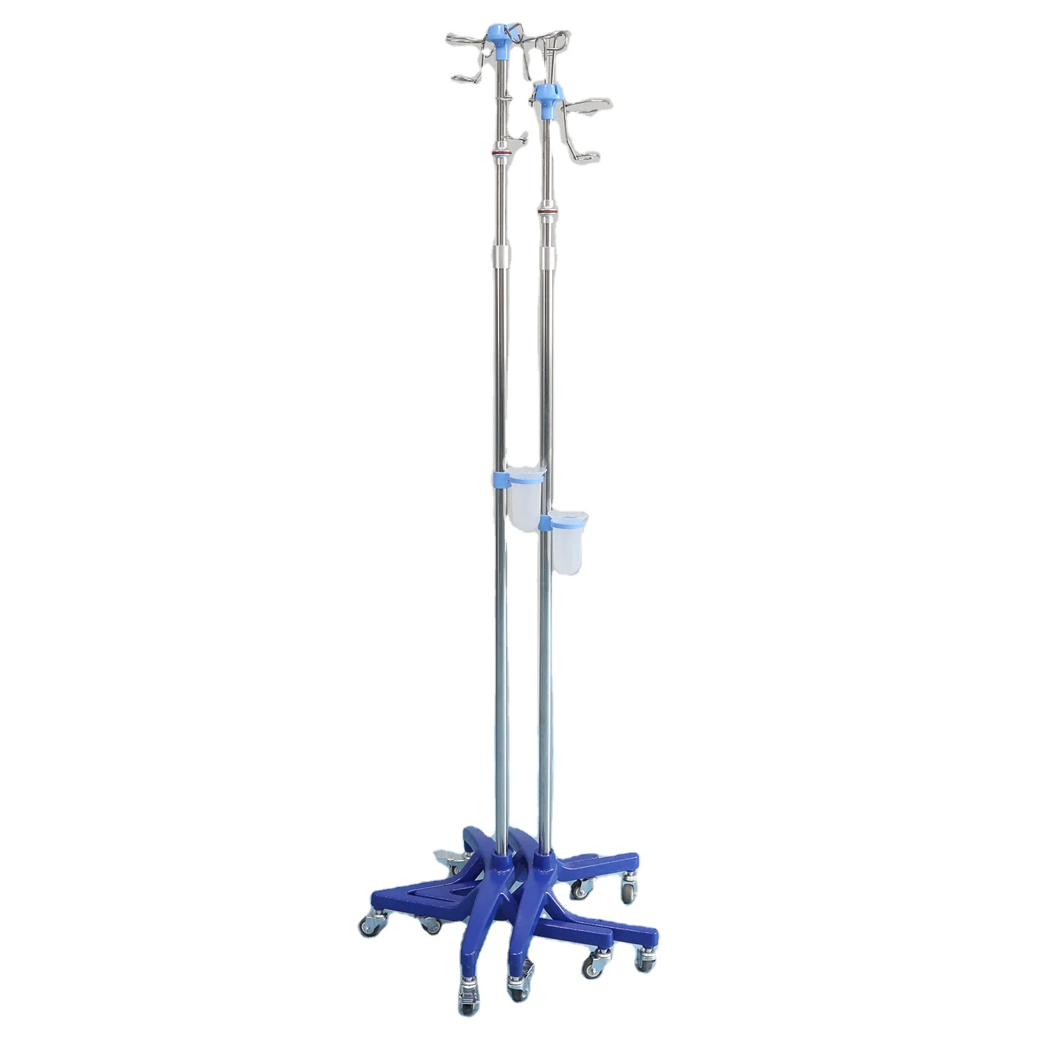 

On sale medical IV pole stand adjustable Infusion stand convenient and durable drip stand