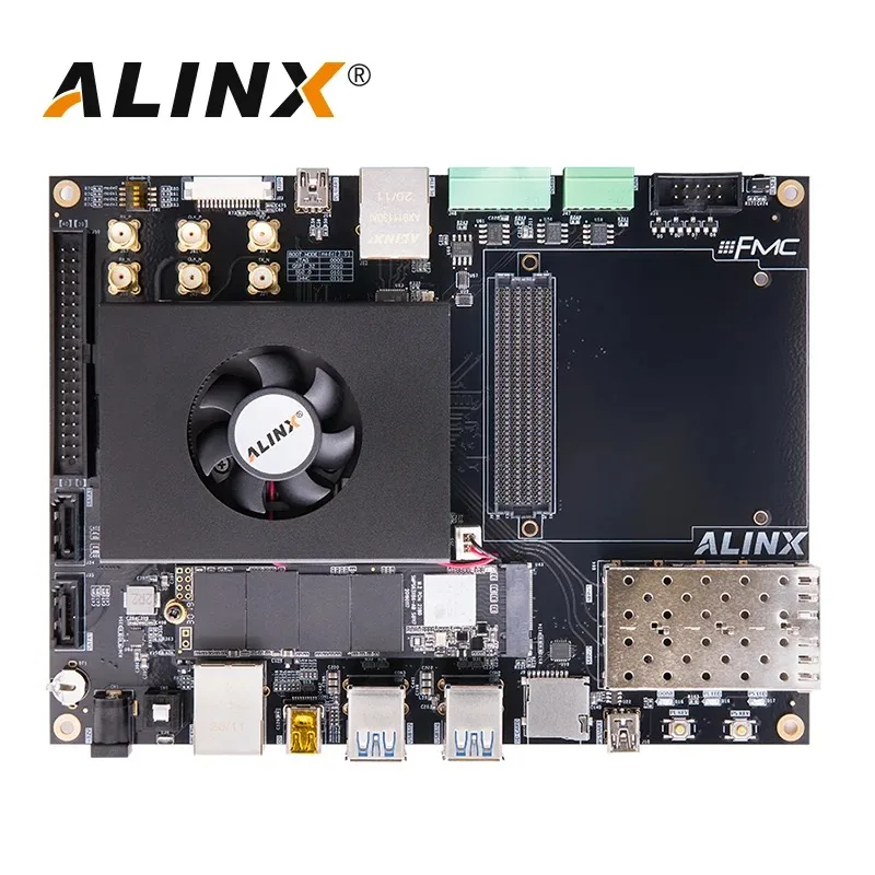 ALINX AXU15EG: Xilinx Zynq UltraScale+ MPSoC ZU15EG Płytka rozwojowa FPGA FMC HPC