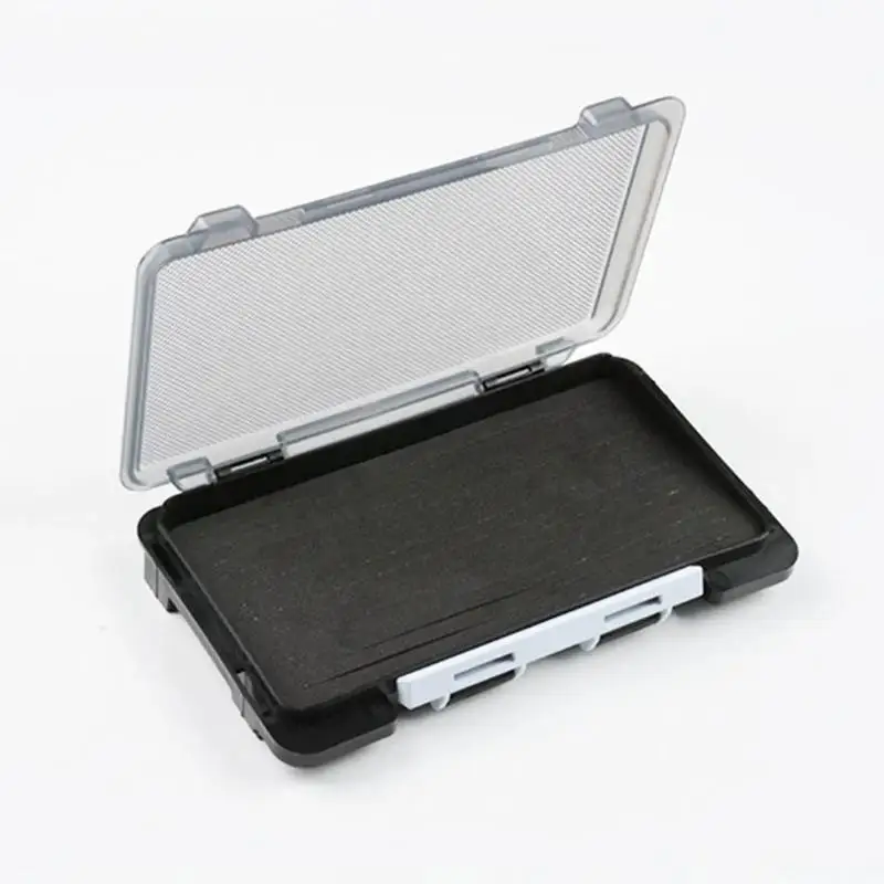 Tragbare Ohrring-Aufbewahrungsbox Kleiner Schmuck-Organizer mit Schwamm-Löchern Ohrringe Ohrstecker Präsentationsbox für Schmuckaufbewahrung – Detail 5