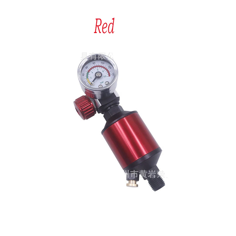 Pneumatic spray gun Voltage regulator filter Oil water separator spray gun Regulating valve Water grid tail grid combination