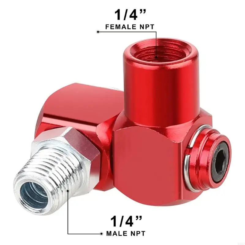 B46D 360 graus Conector mangueira ar