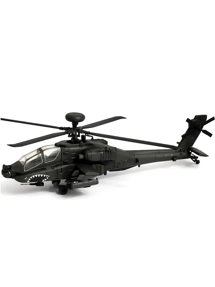 Academy Assembled Aircraft Plastic Model Kit 1/144 12625 American AH-64D gunship