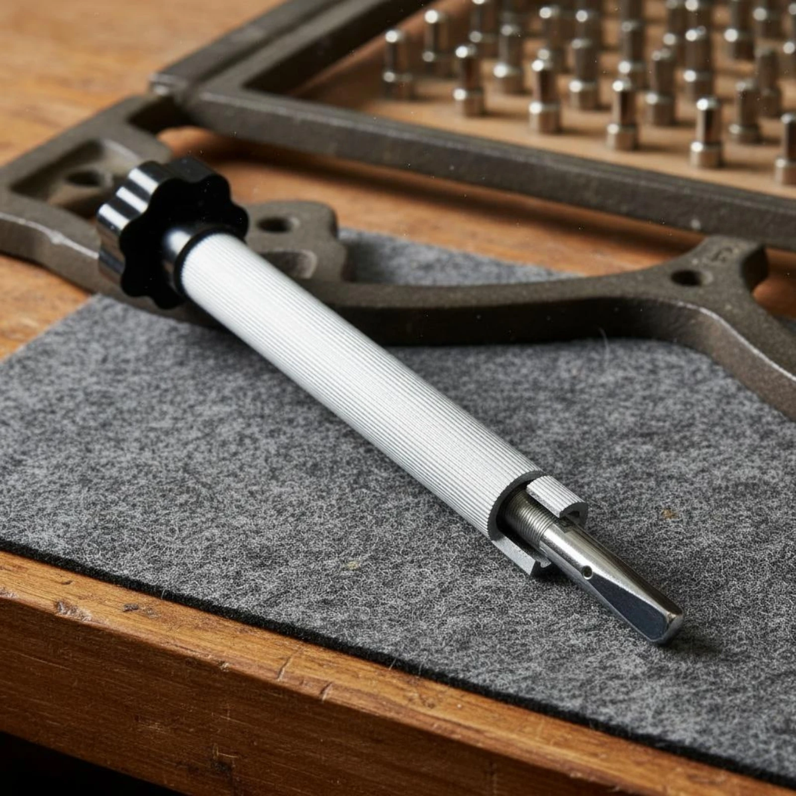 Piano String Winder Metal Construction String Winding Tool Instrument Repair Equipment Wear-Resistant