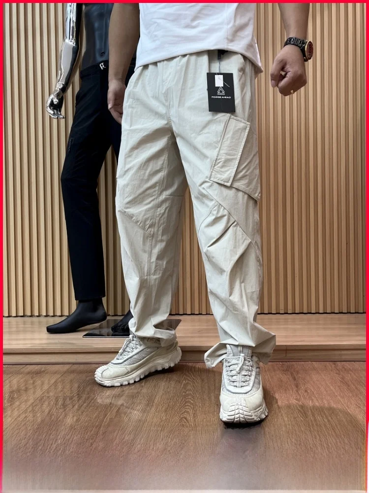 

Outdoor Workwear Long Trousers with Multiple kets Men's And Women's Early Autumn Faionable And Functional Sle Straight...