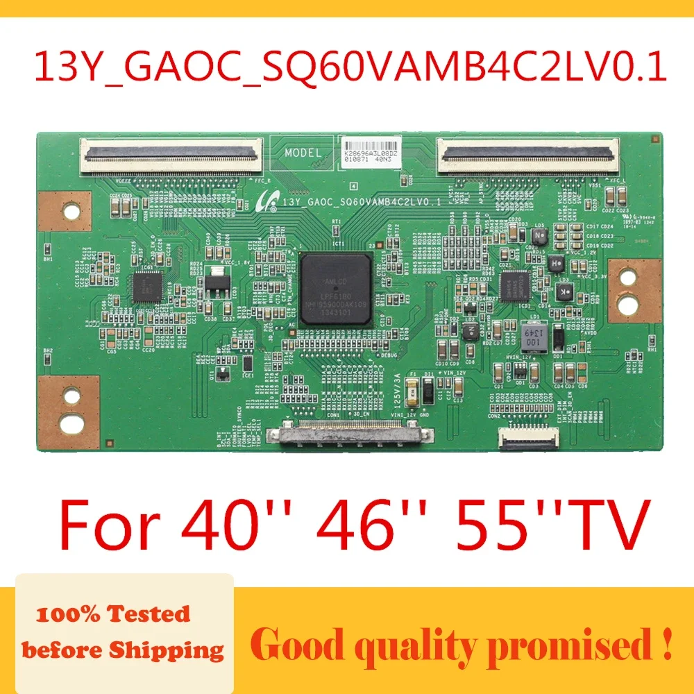 

13Y_GAOC_SQ60VAMB4C2LV0.1 40'' 46'' 55'' Tcon Board TV 40 / 46 / 55 Inch Circuit Logic Board Original TV Parts Free Shipping