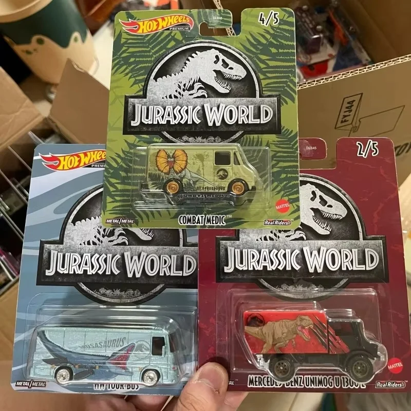 

Новинка! Горячая распродажа! Оригинальные модели Hot Wheels DLB45 из серии Pop Culture: Коллекционные машинки из мира Юрского периода, игрушки-сюрпризы, подарки.