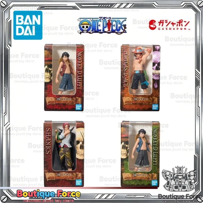 

Фигурка BANDAI One Piece Monkey D. Луффи, Эйс, Шанкс DXF The Grandline Series Gashapon, игрушка-модель, подарок для детей