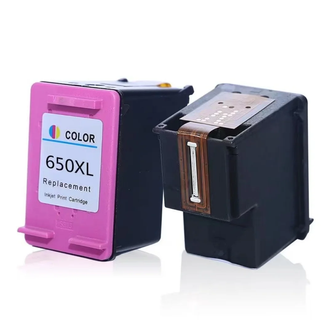 Compatible 650XL Ink Cartridge Replacement for HP 650 HP650 XL for hp Deskjet 1015 1515 2515 2545 2645 3515 4645 Printer