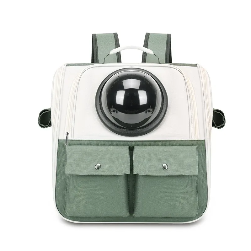 Big Outdoors Cat Carriers Backpack Expandable Travel Portable Cat Carriers Bagpack Canvas Foldable Bags Cats Cute Pet Supplies