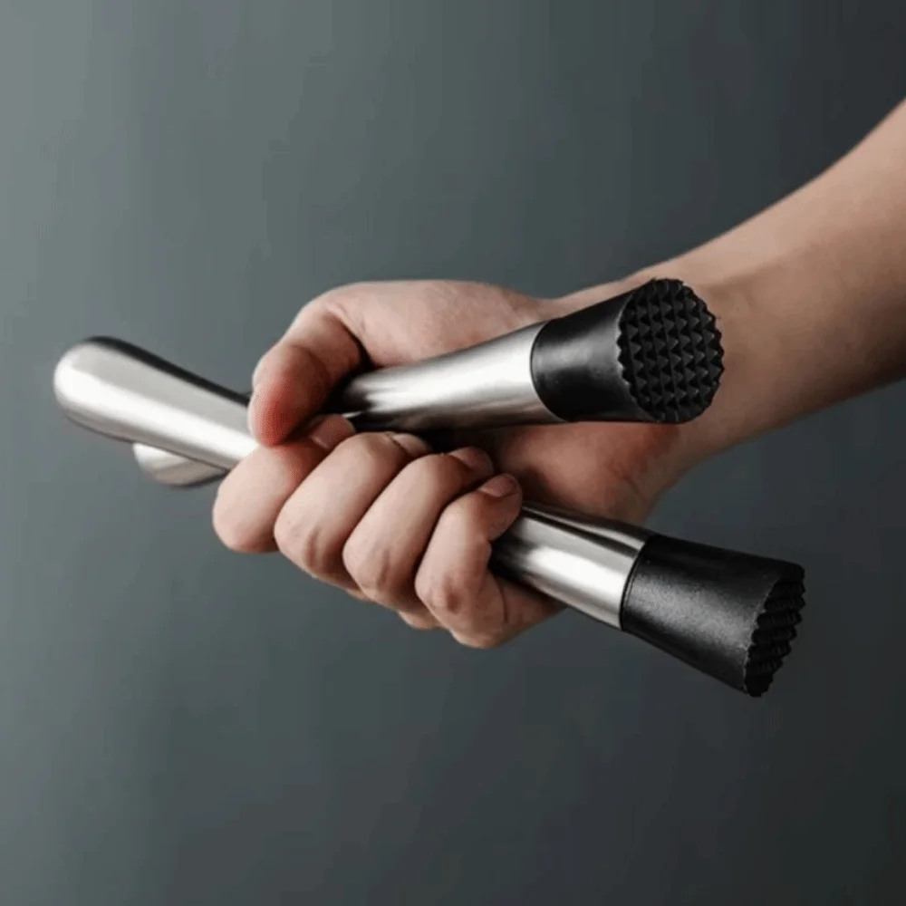 

Creative Crushing Ice Hammer Stainless Steel Long Handle Fruit Tea Pounding Stick Wear-resistant Labor-saving Ice Crusher