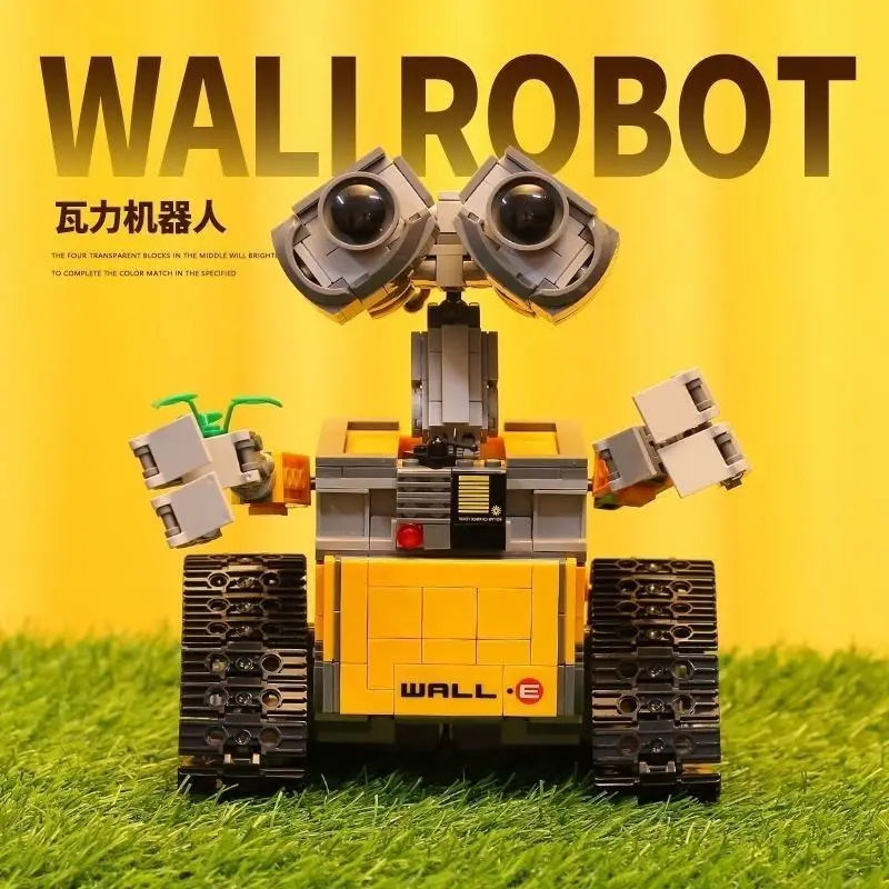 Blocs de construction de Robot Wall-E technique, 687 pièces, modèle de film classique, jouets éducatifs pour enfants et adultes, cadeaux de noël pour adultes