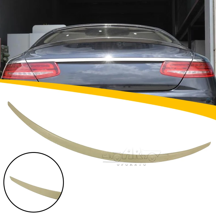 Car Spare Parts ABS Carbon Fiber Rear Trunk Spoilers For Mercedes Benz SClass Coupe C217 2014 2015 2016 2017 2018 2019 2020