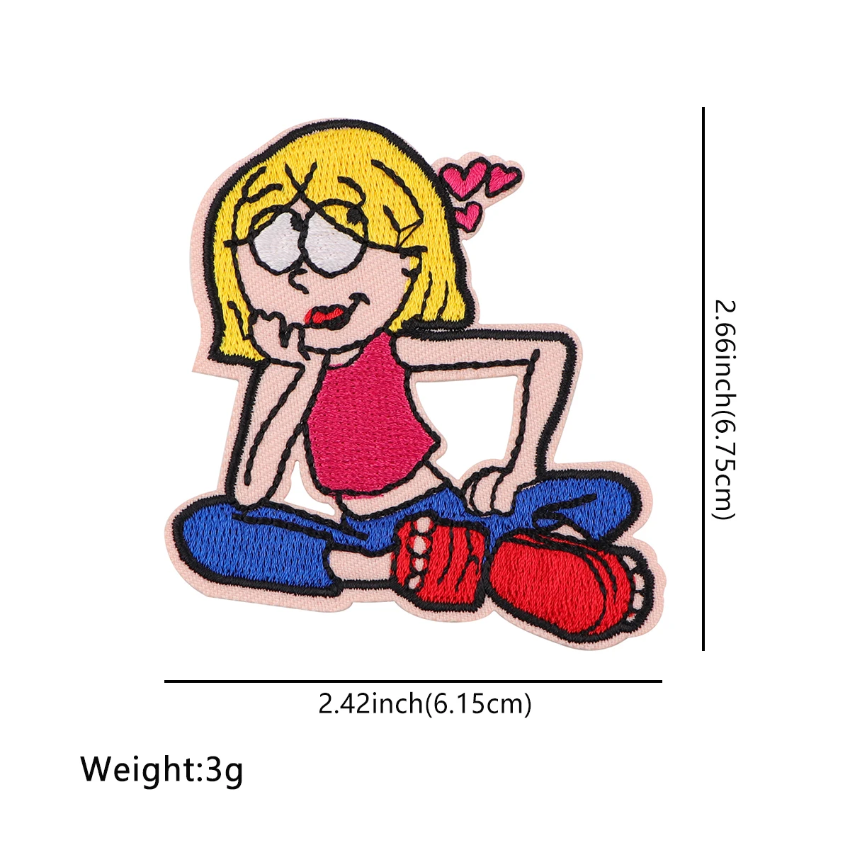 Embroidery Patch Cartoon Iron On Patches for Clothing Cute Patches Magic Patches On Clothes Badge DIY Sew