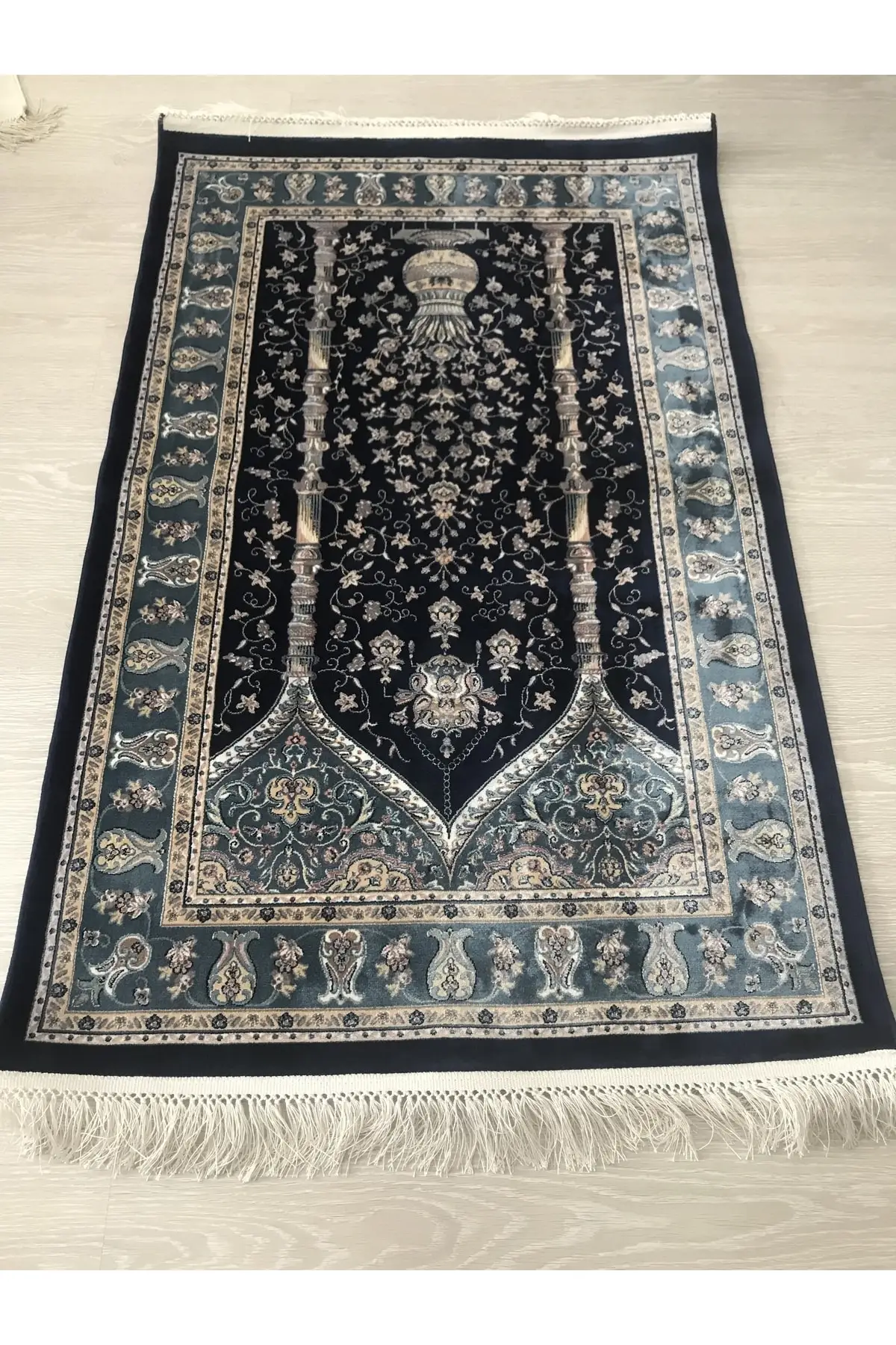 DOLBOVI silk Seccade bright bamboo viscose custom production Meditation Rug