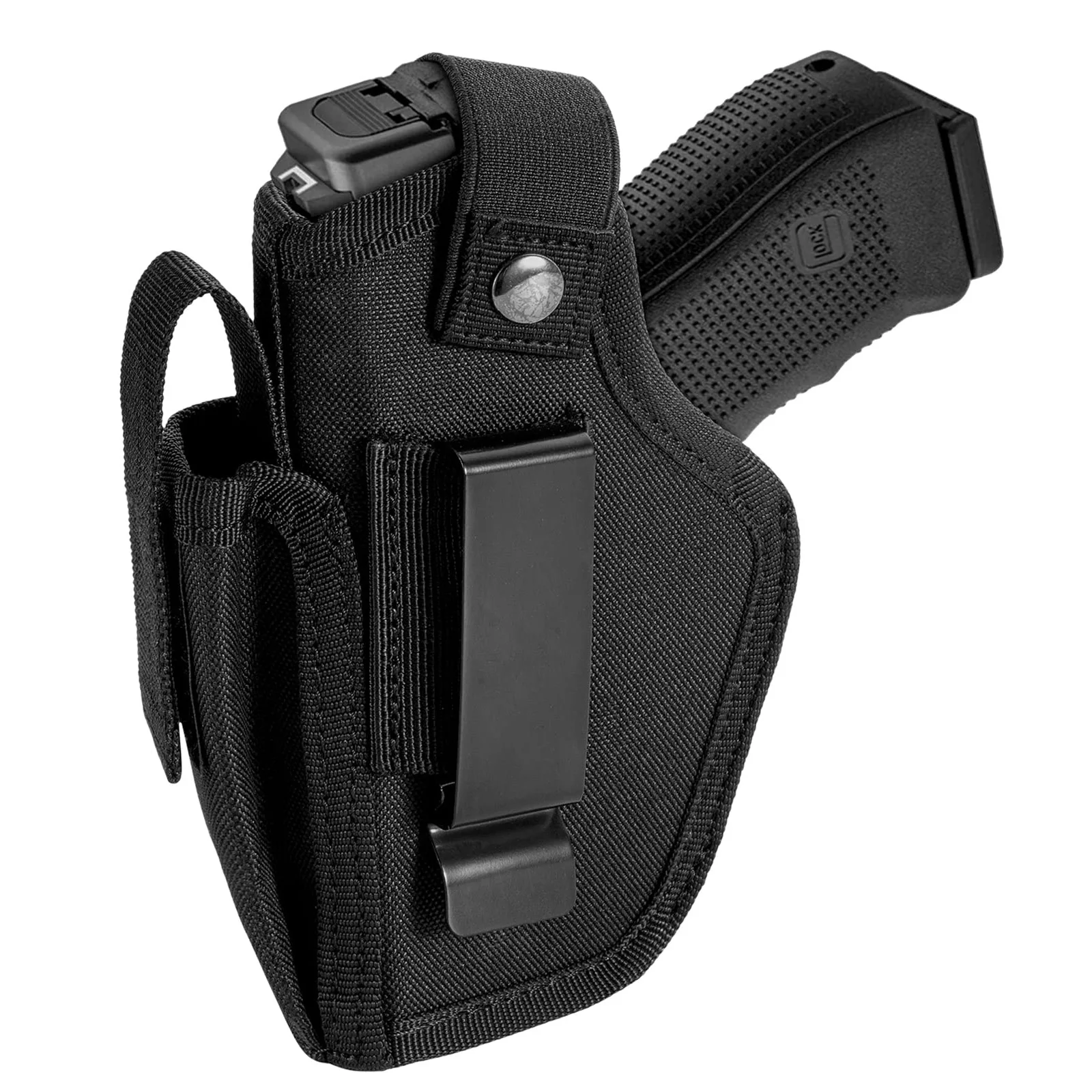 

Gun Holster for Pistols 380 45ACP, IWB/OWB Concealed Carry Pistol Holsters with Mag Pouch, CCW Right & Left Hand Gun Holder