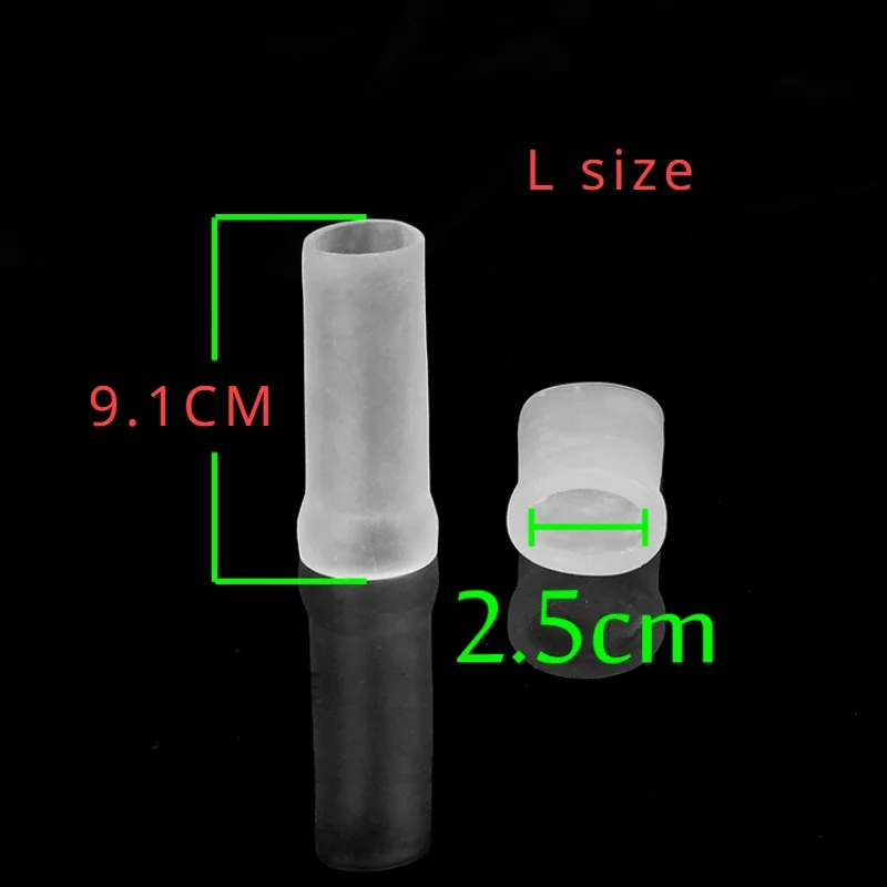 Silicone Sleeve for Penis Extender Pump Enlargement Accessories  Glans Protector Cap Replacement for Dick Stretcher Clamping Kit